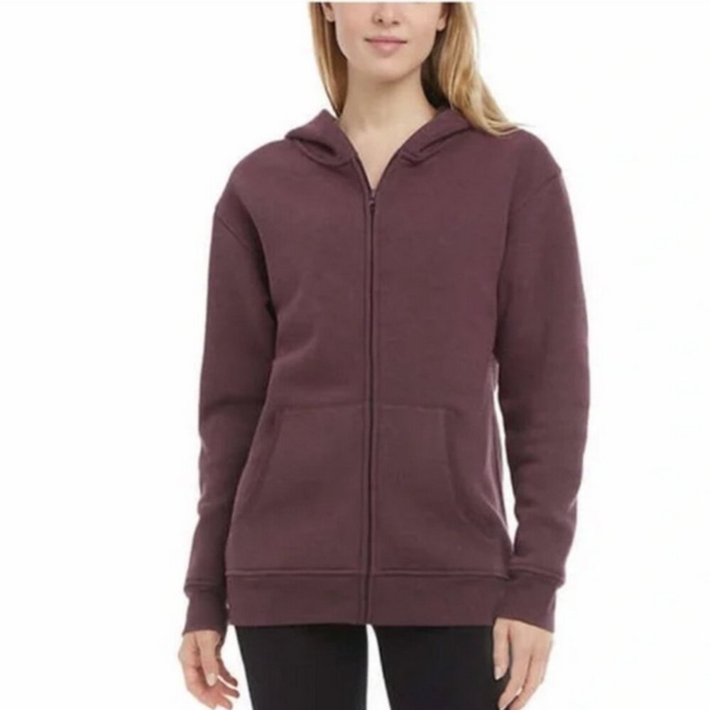 🎁 New Danskin Women's Ultra Cozy Hooded Jacket Sweatshirt small